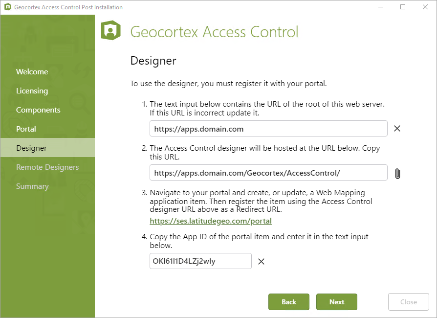 post-install-designer-settings-filled-in