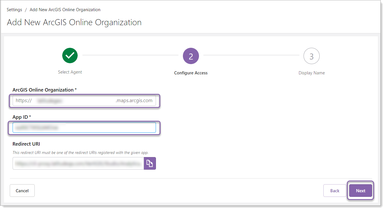 arcGIS-online-config-access