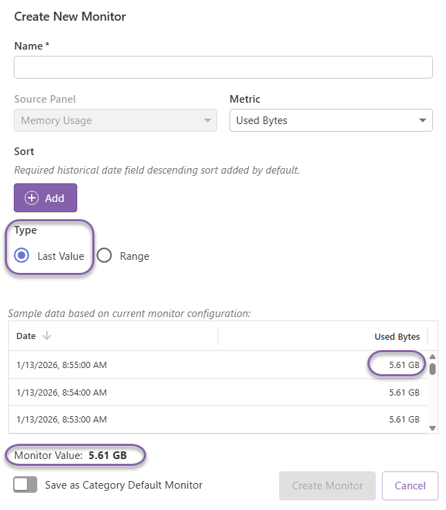 new-monitor-last-value