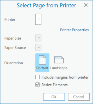 select-page-from-printer