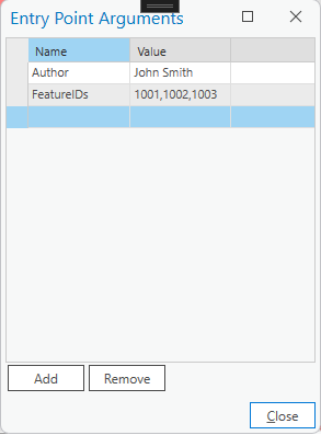 entry-point-arguments