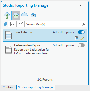 ArcGIS Pro Report Manager