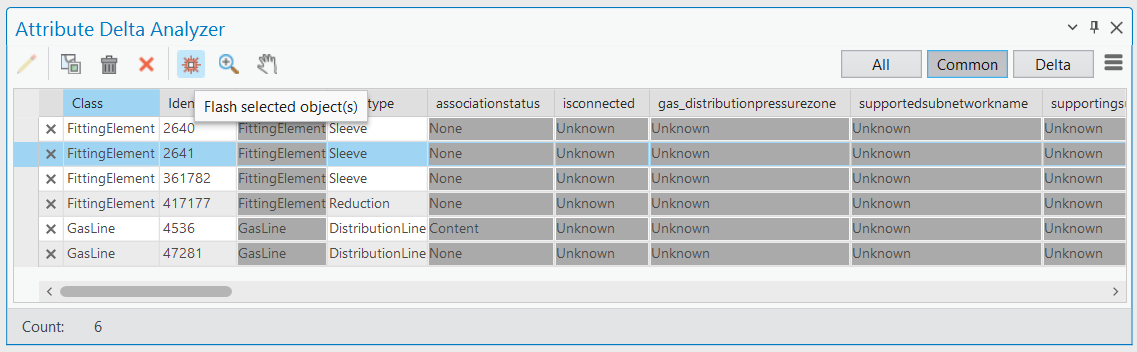 attribute-delta-analyzer-flash-selected-objects