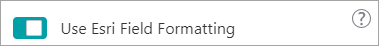 Esri-Field-Formatting