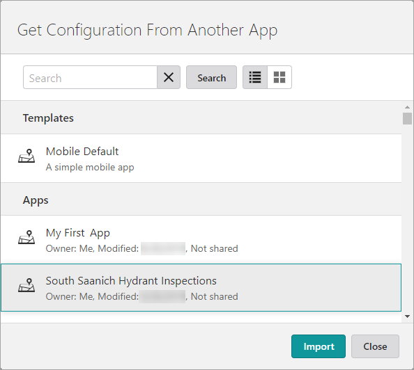 get-config-select-app