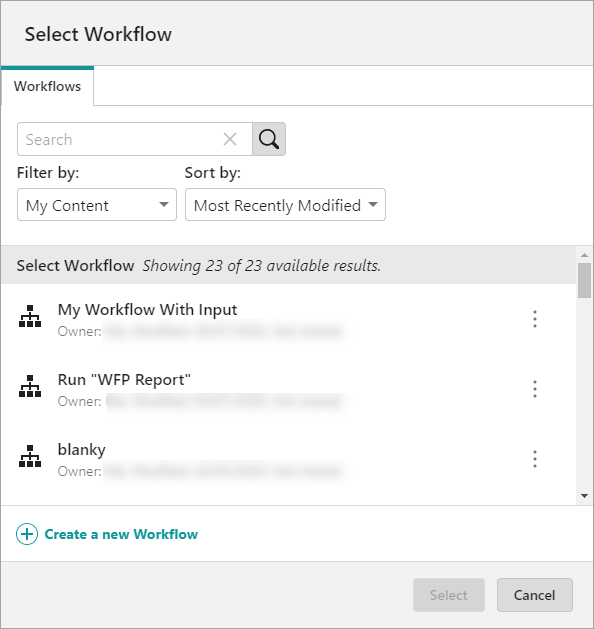 LL-select-workflow