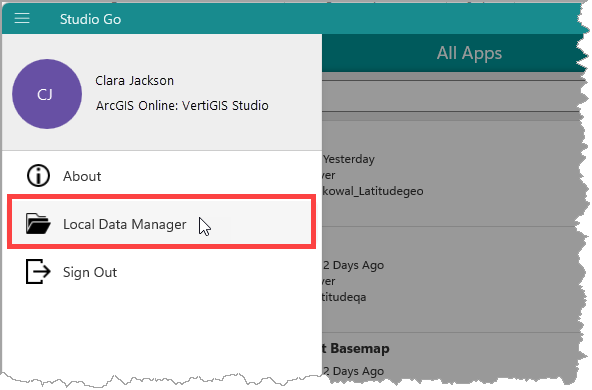 local-data-manager-user