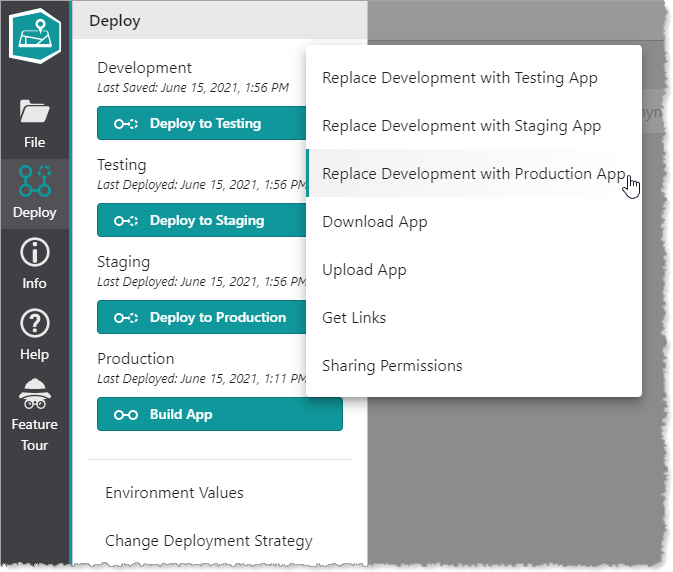 replace-Dev-stage-with-another