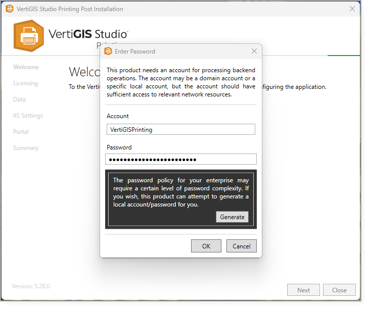 manage-on-prem-change-account