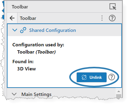 shared-configuratino-unlink