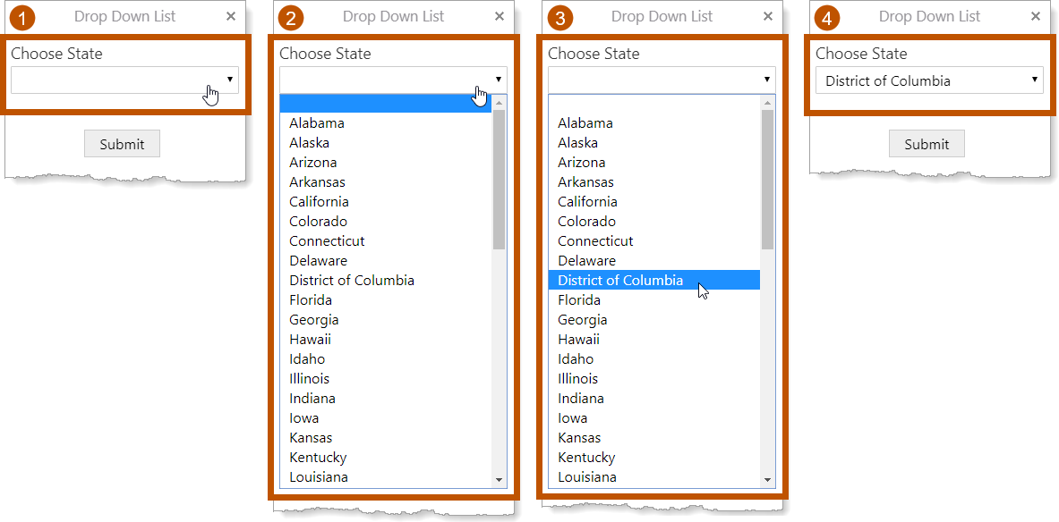 drop-down-list