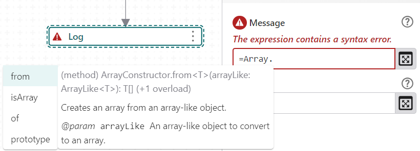 javascript-supported-objects-method